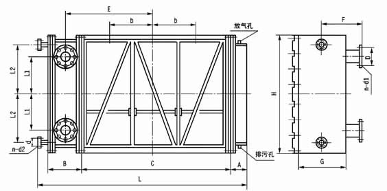 KL型空气冷却器(0.63MPa)(图3)