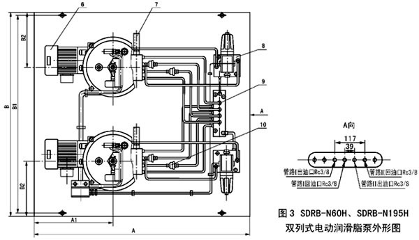 SDRB-N双列式电动润滑脂泵(图6)