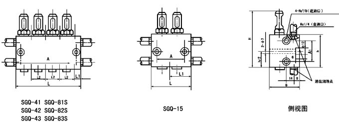 SGQ 系列双线给油器(图3)