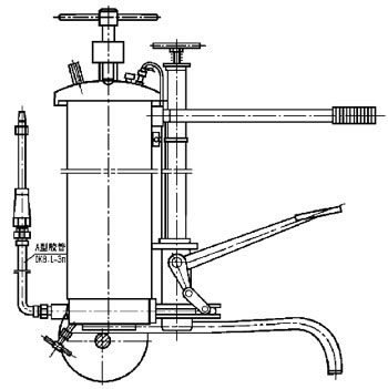 JRB2-X3型脚踏润滑泵(图2)