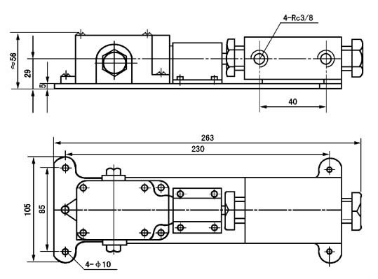 YZF-J4型压力操纵阀(图3)